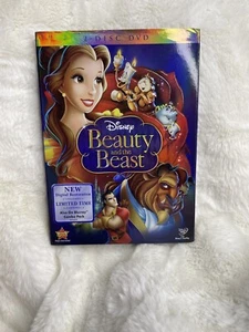 Beauty and the Beast Blu-ray And DVD Combo Set 2010 2-Disc Set, Diamond Edition - Picture 1 of 6