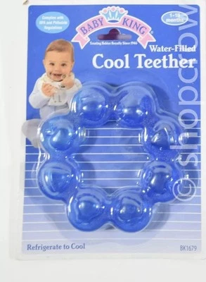 Juguete mordedor azul BabyKing 0-18 meses libre de BPA BK28282 Foto 1 de 2