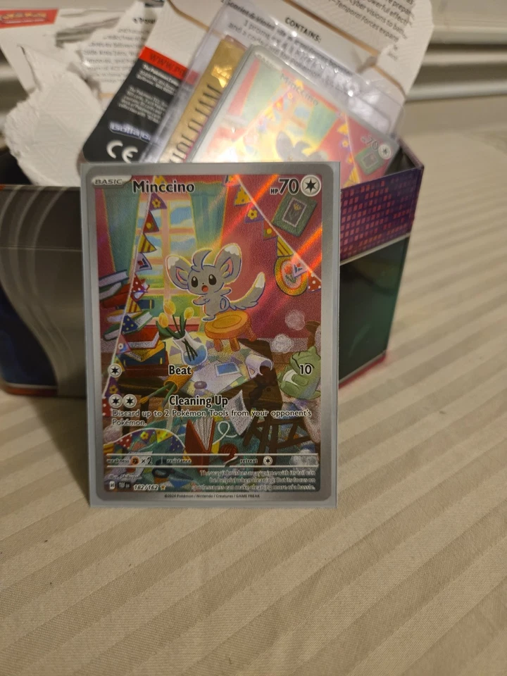 Minccino 182/162 SV05: Temporal Forces Holo - Image 1 of 1