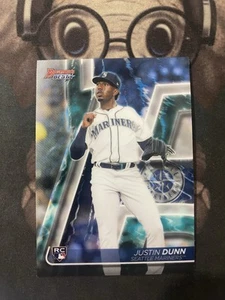 2020 Bowman's Best--Justin Dunn #11 (RC) - Picture 1 of 2