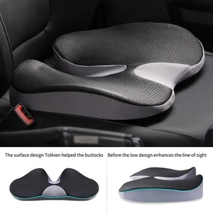 Cushion Seat Pillow Coccyx Orthopaedic Back Pain Relief Memory Foam Office Chair - Picture 1 of 10