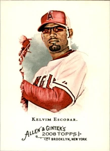 2008 Topps Allen & Ginter #86 Kelvim Escobar Los Angeles Angels - Picture 1 of 2