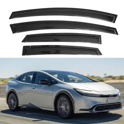Visera de ventana IG para Toyota Prius 2023-2024 y Prius Prime 2023-2024, protector de lluvia T Foto 1 de 4