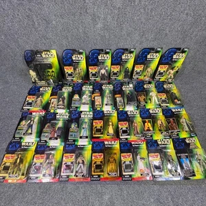 27 1990er Star Wars Power of the Force Figuren Lot Prinzessin Leia Luke Skywalker - Bild 1 von 19