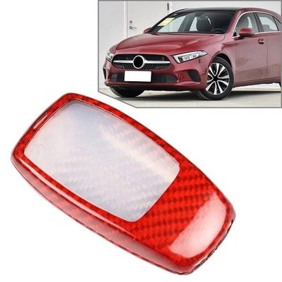 Red Remote Car Key Fob Cover Shell For Mercedes-Benz A B C E G S CLA GLC Class - Image 1 of 4