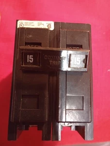 Cutler Hammer Quicklag E-7819 Type BA 2 Pole 15A - Picture 1 of 3