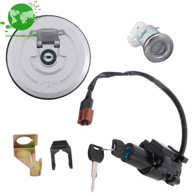 Chave de tampa de gás combustível trava interruptor de ignição para Honda CB500X CBR500R CB500F 2013-2018 - Imagem 1 de 4