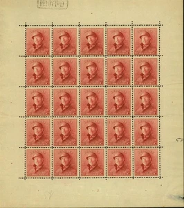 Belgien 1919- postfrisch Briefmarken. Bel.Cat. Nr.: 168 A. 25 Stück.... (EB) AR-06289 - Bild 1 von 2