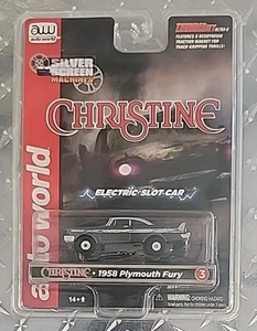 Auto World SC381/48 Christine 1958 Plymouth Fury  Electric HO Slot Car  - Picture 1 of 2
