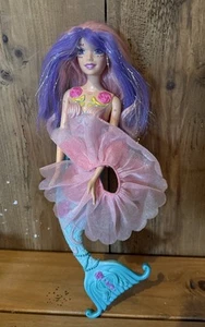 Barbie Fairytopia Mermaidia Shella Doll 2006 Pink Purple Hair Articulated J0720 - Picture 1 of 4