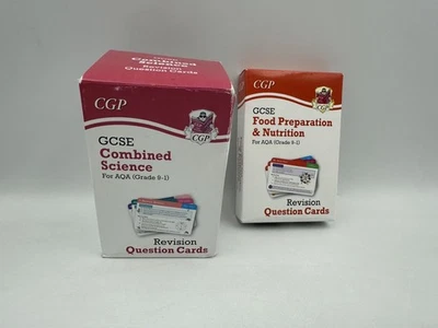 CGP GCSE Combined Science + Food Prep Revision Question Cards For AQA  Grade 9-1 - Image 1 of 3