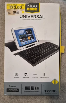 ZAGGkeys Case Universal Wireless Keyboard for Phones or Tablets - Image 1 of 4