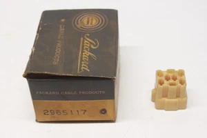 Conector macho extensión arnés de cableado Chevrolet años 50 nuevo de Lote Antiguo 8 contactos 2965117 - Imagen 1 de 4