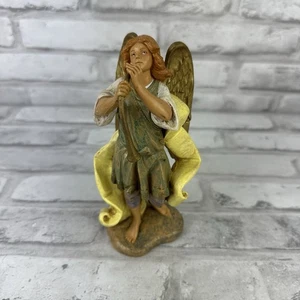 Fontanini LEMUEL Engel mit Horn Krippe Dorf Figur 1999 Italien 61/2" - Bild 1 von 6