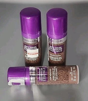 Lot of 3 - CoverGirl Simply Ageless Skin Perfector Essence Fresh Tint 80 DEEP - Image 1 of 4