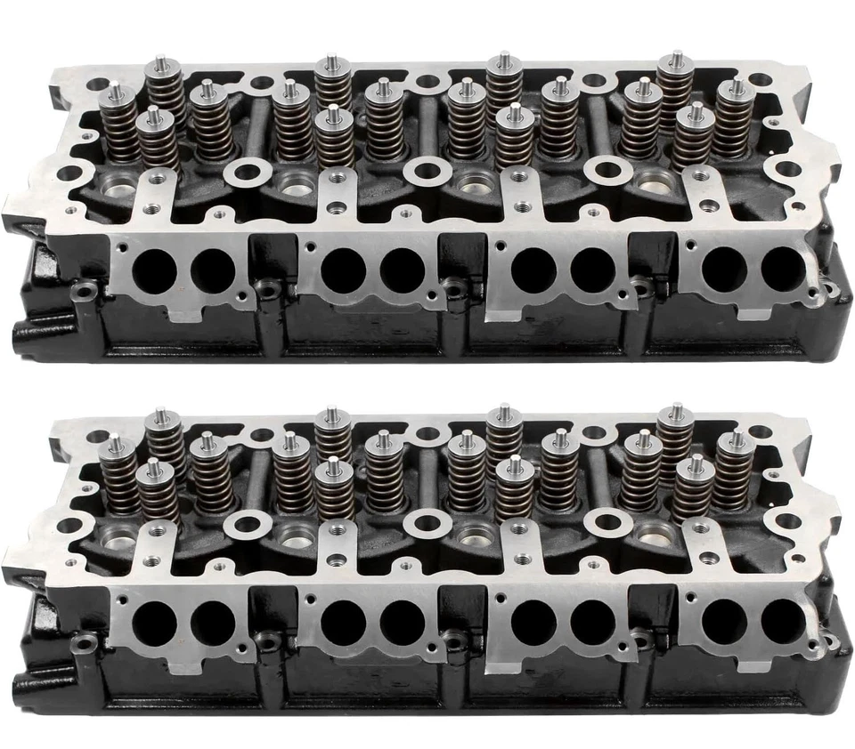 2PCS Cylinder Heads Powerstroke 6.4L Fit for 2008-2010 Ford F250 F350 F450 F550 - Image 1 of 4