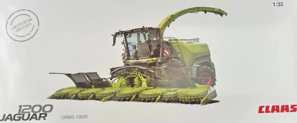 Claas Jaguar 1200 Orbis 10500 Agritechnica 2025, MARGE Models 1/32 - Bild 1 von 1