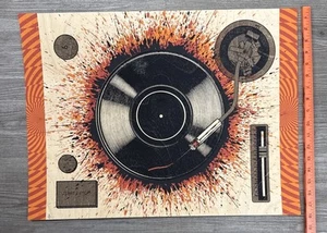 Pearl Jam Record Player Spin Art Poster Signed #58/72 Psychedelic 18x24" MINT - Picture 1 of 7