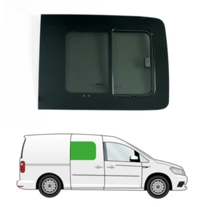 Schiebefenster rechts VW Caddy 5 ab Bj.2021 getönt Neu - Bild 1 von 14