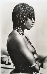 1940’s Classic nude woman pinup girl New Guinea African VTG Model photo original - Picture 1 of 2