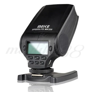 MeiKe MK-320S Mini TTL Speedlite Automatic Flash For Sony Cameras A7 A7II A6300 - Picture 1 of 5