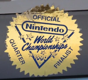 Nintendo World Championship 1990 Quarter Final & Semi Finalist Passes on Console - Picture 1 of 11