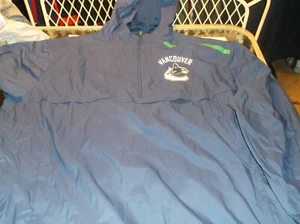 Vancouver Canucks NHL  Fanatics Authentic Pro Full zip jacket 3XL  - Picture 1 of 5