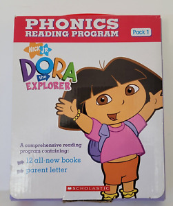 Dora the Explorer: Phonics Reading Program Box Set (12) VG/2004 RARE SHIPS FREE