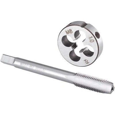 M8 X 1 Tap and Die Set Left Hand M8 x 1.0 Machine Thread Tap and Round Die - Image 1 of 4