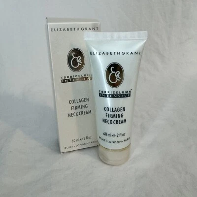 Crema reafirmante intensiva de colágeno para cuello Elizabeth Grant Torricelumn 15 ml 0,5 oz nueva Foto 1 de 4