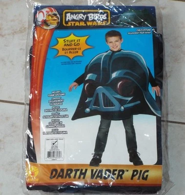 Rubies Angry Birds Star Wars Darth Vader Pig Child's Halloween Costume One size - Image 1 of 3