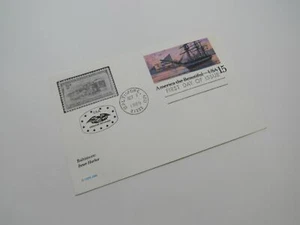 USPS Scott UX136 15c America The Beautiful Inner Harbor First Day of Issue - Picture 1 of 8