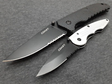 Lot of 2 Coast DX344 and LX232 Folding Pocket Knives