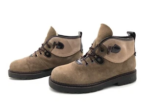 Alba Moda Damen Stiefel Gr. 40 Stiefelette Schnürboots Ankle Boots Komfort Beige - Bild 1 von 4