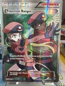 Pokemon Ranger 113/114 Steam Siege Full Art Trainer - Picture 1 of 10