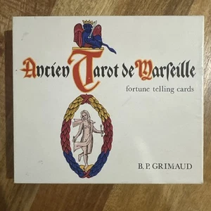 Vintage Tarot Deck Ancient Tarot De Marseille B P Grimaud Complete & Like New - Bild 1 von 13