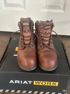 Ariat Womens Work Boots Casual Mid Lace SD Composite Toe Brown Size 7.5 - Picture 1 of 5