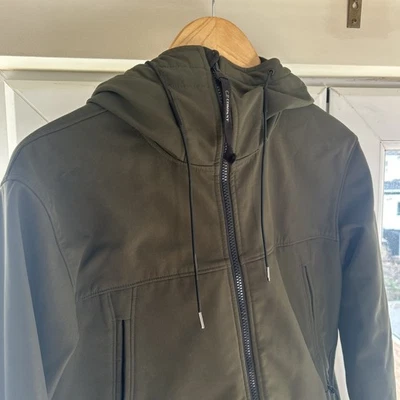 CP  company shell jacket khaki green  - Image 1 of 4