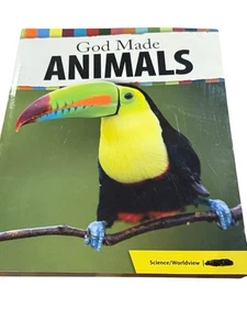 God Made Animals 2019 Generations Christian Science Worldview Homeschool Book  - Picture 1 of 7