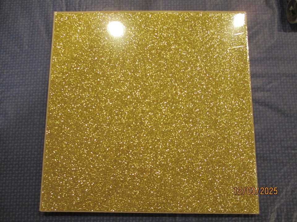 Stampin up Glimmer Paper Gold 12x12 2 Sheets Retiring May 31