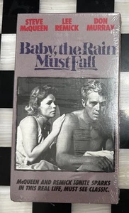Baby, The Rain Must Fall - Steve McQueen, Lee Remick VHS New Sealed - Picture 1 of 6