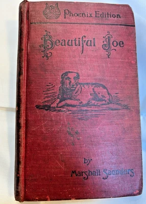 Beautiful Joe Marshall Saunders Phoenix Edition 1893 HC Book Autobiography - Imagem 1 de 4