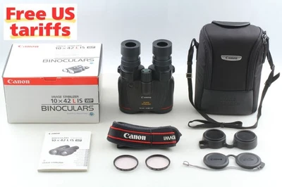 [ MINT in Box ] Canon 10x42 L IS WP 6.5° IMAGE STABILIZER Binoculars From JAPAN - Image 1 of 4