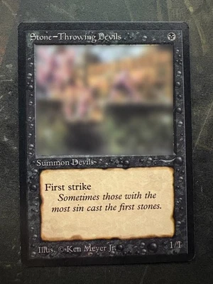 *** ARABIAN NIGHTS Demons (Dark) *** NM-Mint - DUTY PAID - Vintage MtG Magic - Image 1 of 2