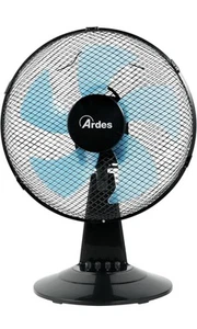 ardes AR5ST3ON ventilatore da tavolo STEELO, 5 pale, 30cm - Foto 1 di 6