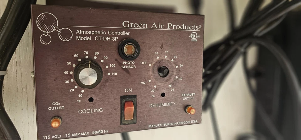 Controlador Atmosférico GreenAir CTDH3P - Excelente Estado de Funcionamiento Foto 1 de 1