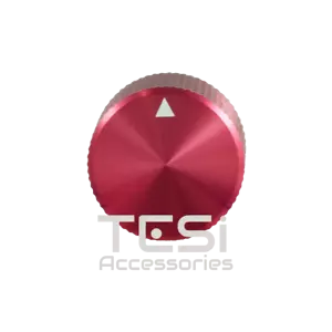 Perno para guitarra Tesi Premium de aluminio anodizado rojo - Imagen 1 de 3