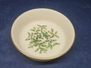 Vintage 1974, Lenox Fine China "Holiday" Individual Fruit/Dessert Bowl USA - Picture 1 of 5