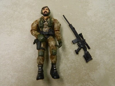 Figura de acción militar Hawk Commando 2003 Lanard The Corps con rifle 4" gi joe Foto 1 de 4