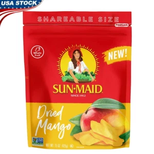 Dried Mango Slices Natural Fruit Snack Healthy Lunchbox Treat Pack of 1 New - Picture 1 of 9